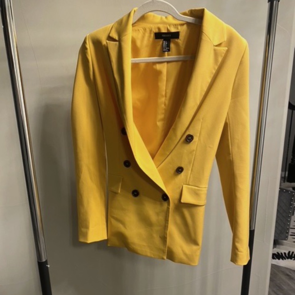 Mustard Yellow Blazer